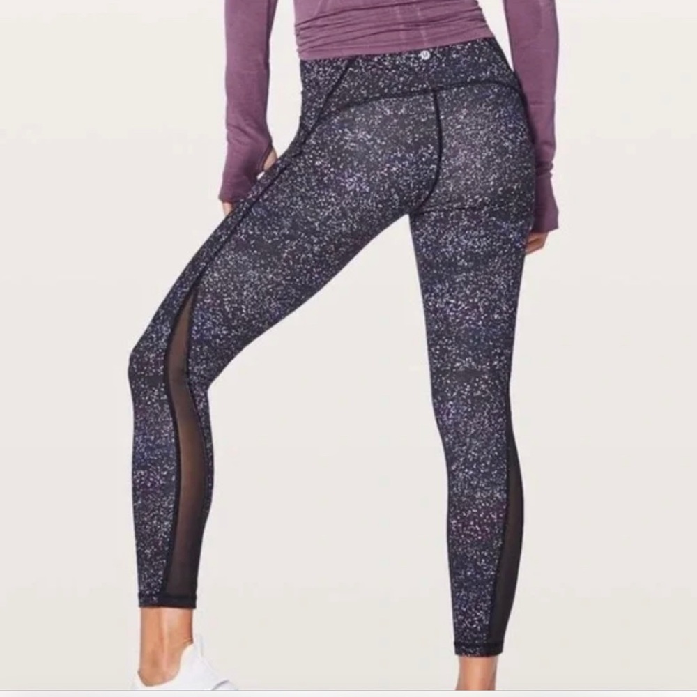 Lululemon Galaxy Crystalline Mesh leggings 2